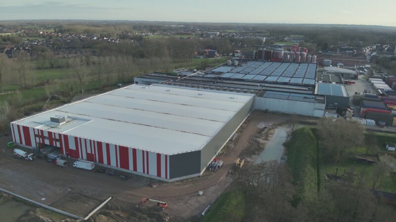 nieuw magazijn Alken-Maes